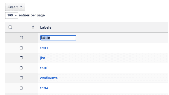 Rename Labels – Jira / Atlassian app feature by Vamhi